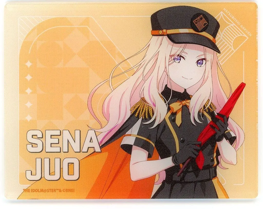 十王星南 「学園アイドルマスター HATSUBOSHI GAKUEN Terminal in 東京キャラクターストリート いちばんプラザ アクリルカード 05/駅員風衣装ver.(描き下ろしイラスト)」