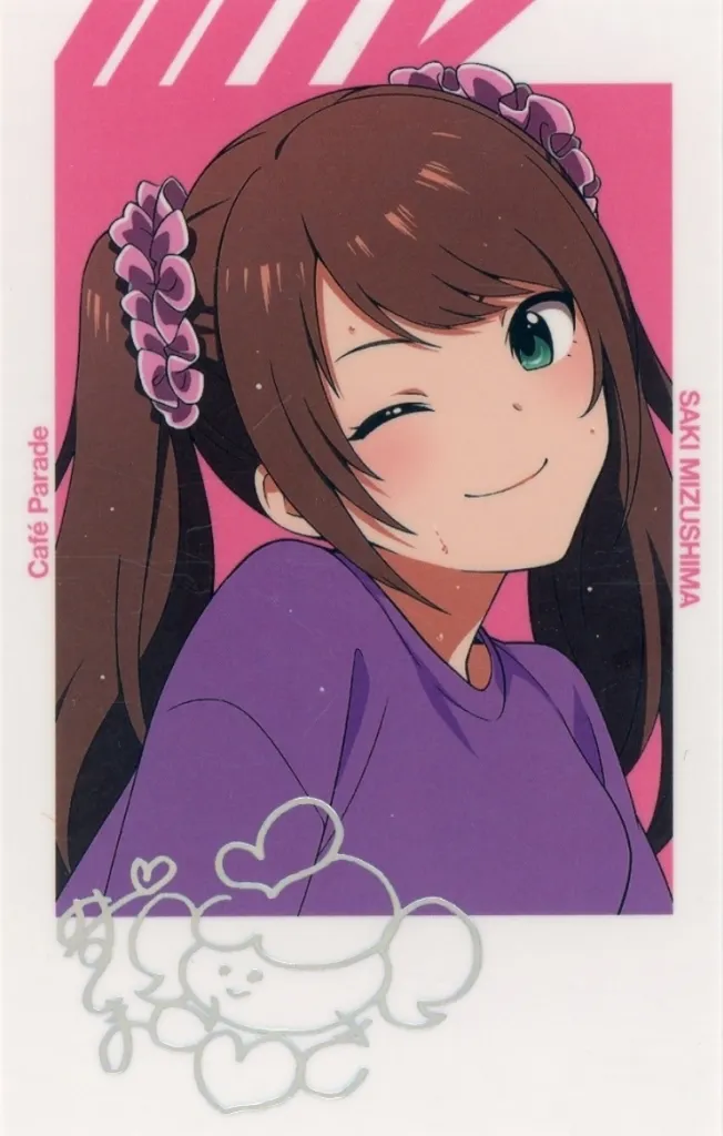 水嶋咲(サイン入りレア) 「アイドルマスター SideM×FiFS イラスト展 スリー・ワン・ファイヴ：EXTRA トレーディングインスタントフォト風カード -表情C-」