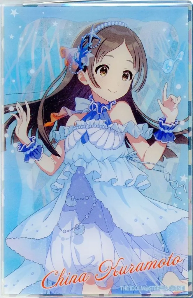 倉本千奈 「学園アイドルマスター COLLABORATION CAFE～Deep Marine Stage～ トレーディングアクリルカードA(等身デザイン)」