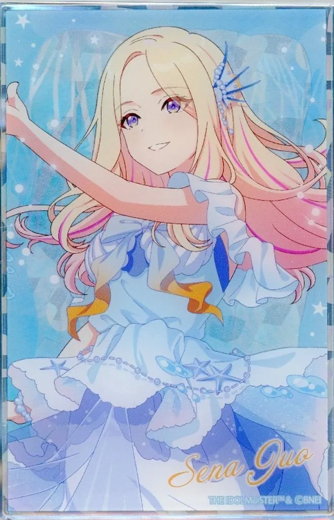 十王星南 「学園アイドルマスター COLLABORATION CAFE～Deep Marine Stage～ トレーディングアクリルカードA(等身デザイン)」