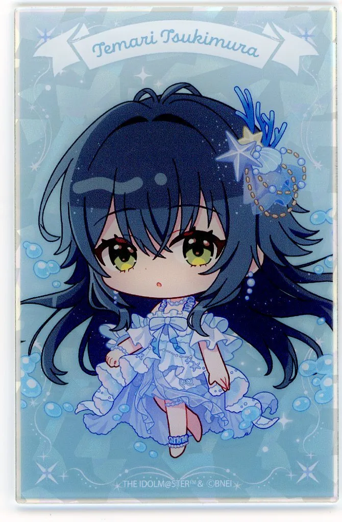 月村手毬 「学園アイドルマスター COLLABORATION CAFE～Deep Marine Stage～ トレーディングアクリルカードB(ミニキャラデザイン)」