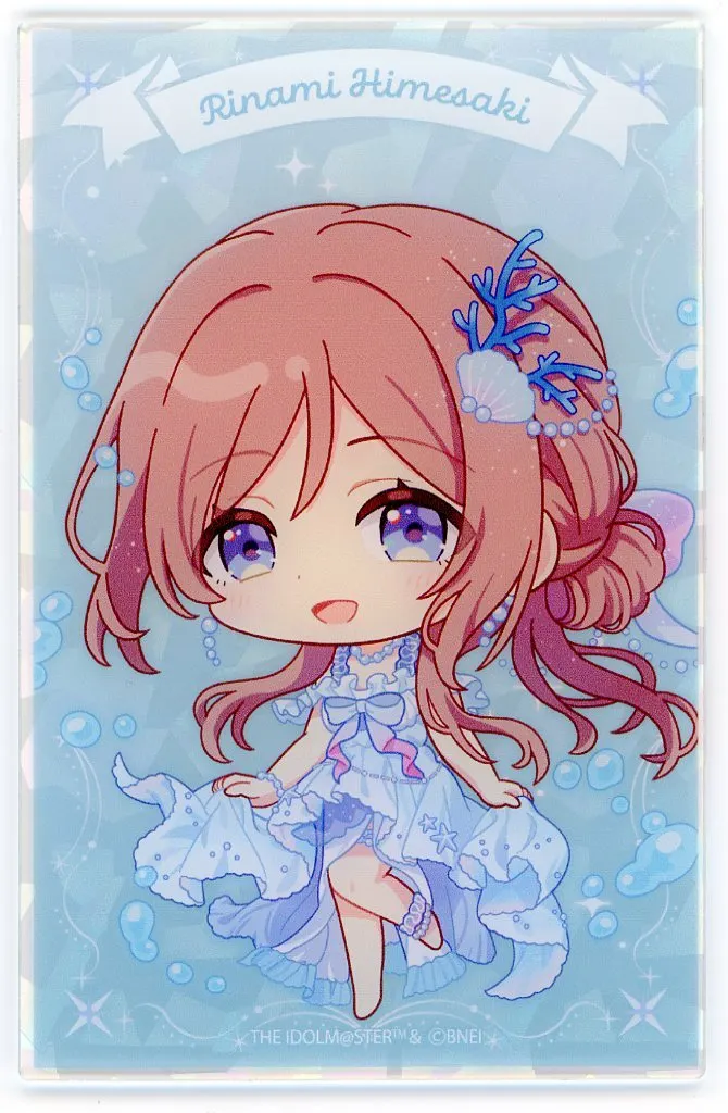 姫崎莉波 「学園アイドルマスター COLLABORATION CAFE～Deep Marine Stage～ トレーディングアクリルカードB(ミニキャラデザイン)」