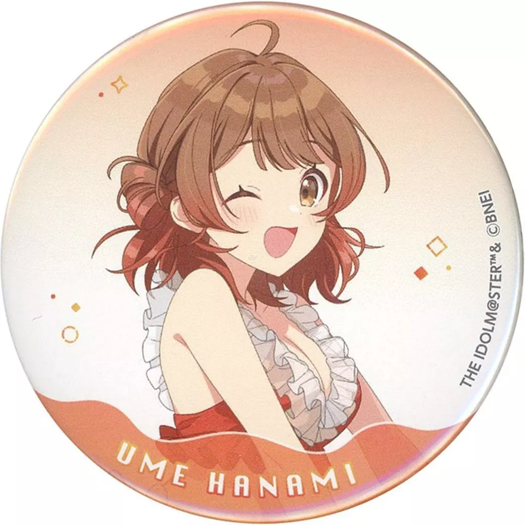 花海佑芽 「学園アイドルマスター in SWEETS PARADISE 海の家 トレーディング等身缶バッジ」