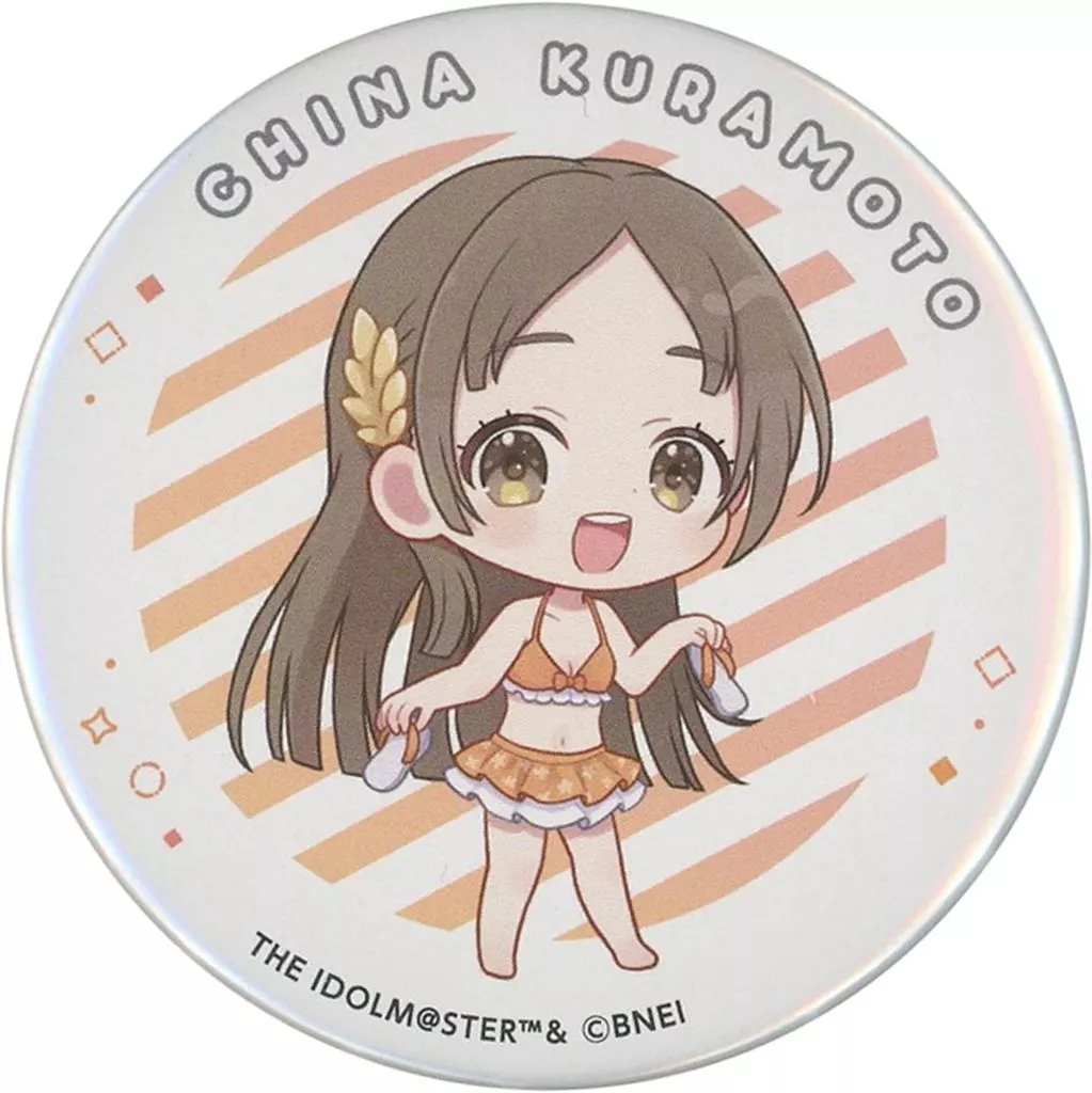 倉本千奈 「学園アイドルマスター in SWEETS PARADISE 海の家 トレーディングミニキャラ缶バッジ」