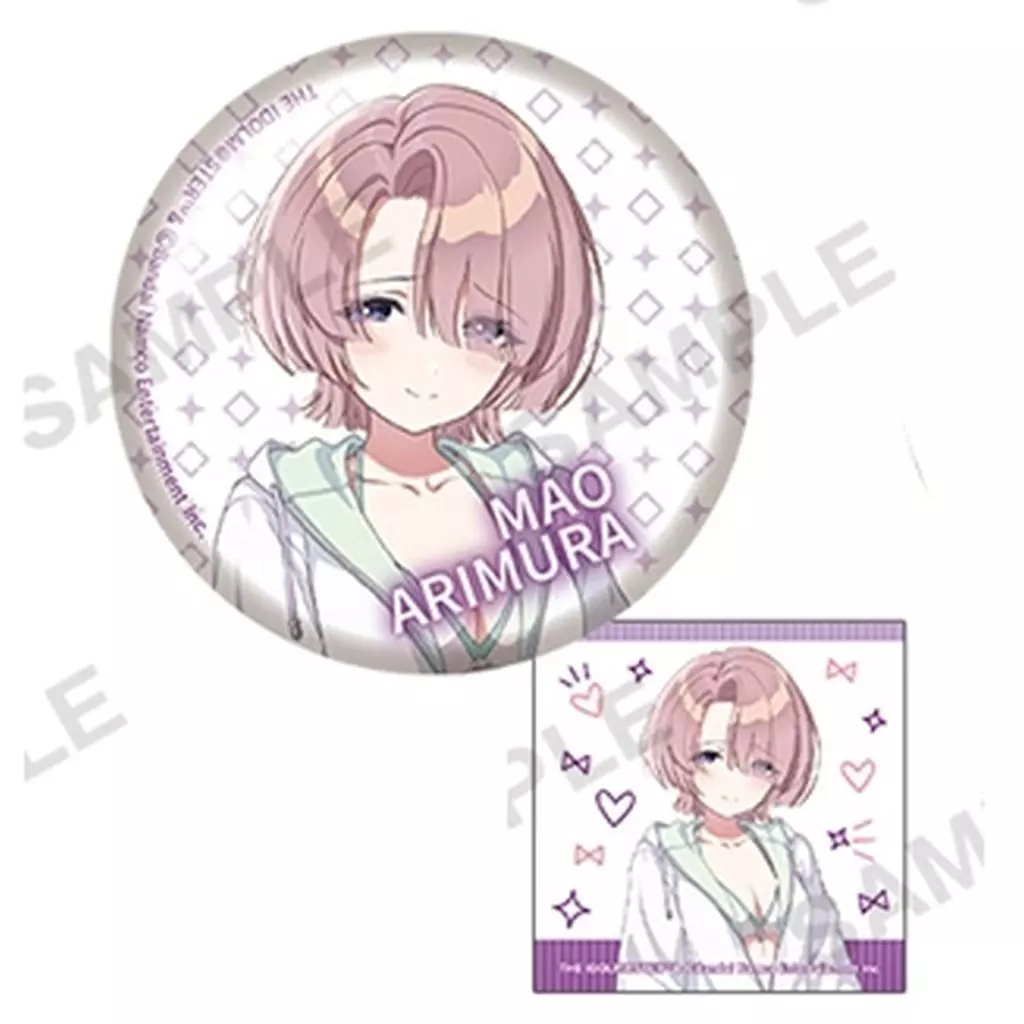 有村麻央 「学園アイドルマスター 缶バッジ vol.1 BOXver.」