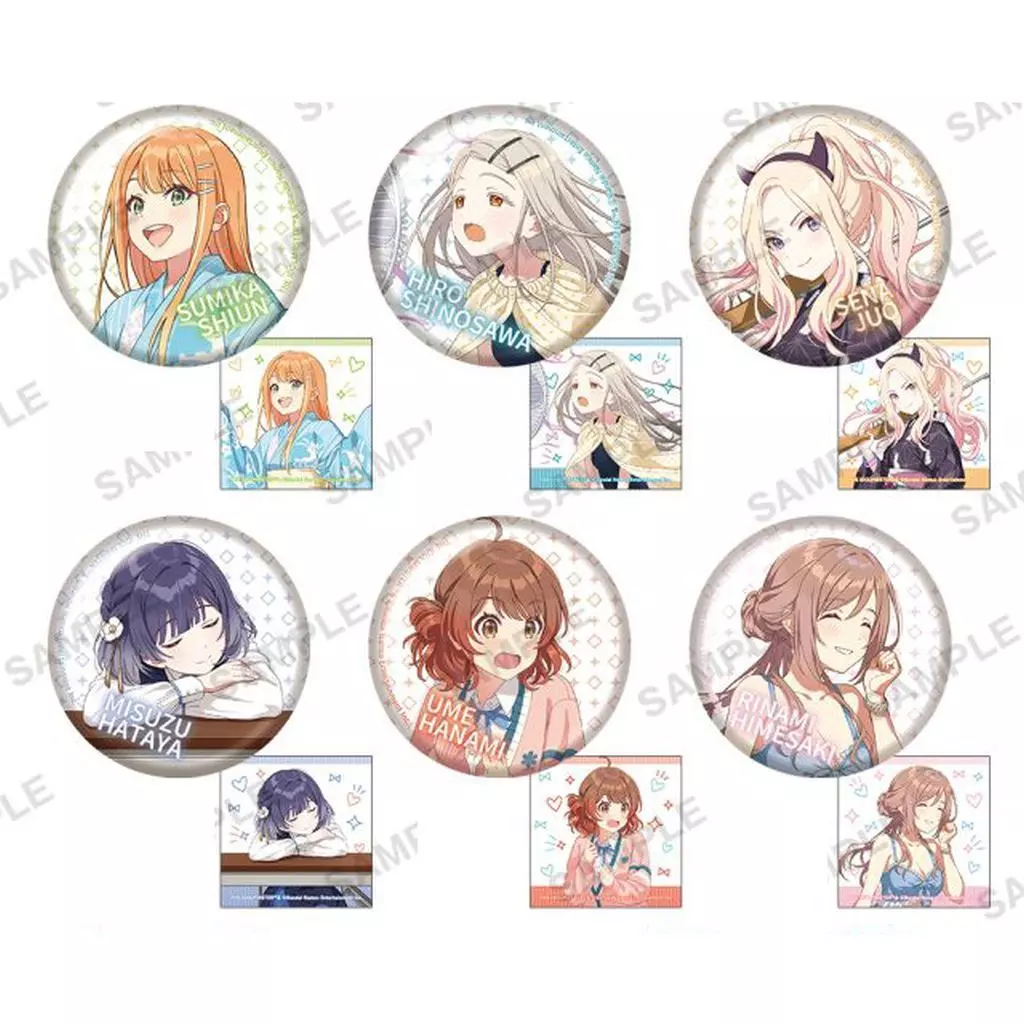 全6種セット 「学園アイドルマスター 缶バッジ vol.2 BOXver.」