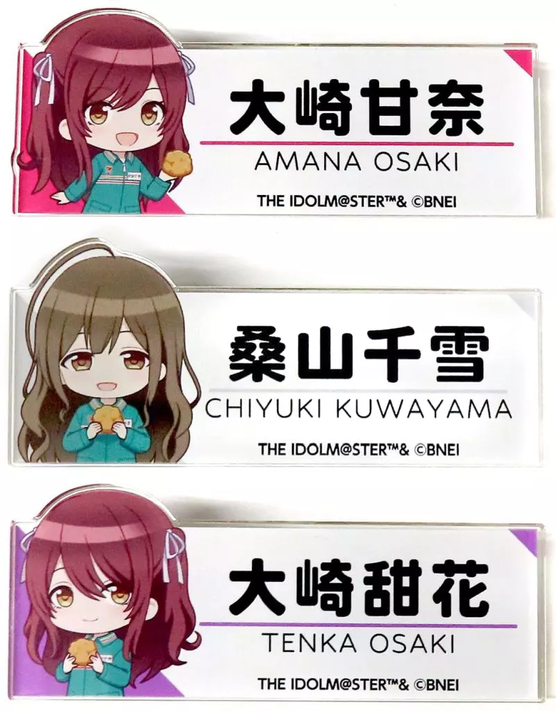 アルストロメリアver. ミニキャラアクリルバッジ(3個セット) 「アイドルマスター シャイニーカラーズ」 セブンネット限定