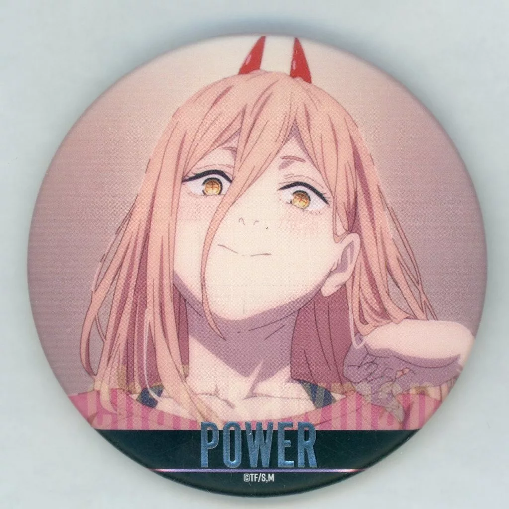 チェンソーマン　パワー　缶バッジ　ギャルピース TVアニメ『チェンソーマン』ひょこっとシリーズの2商品が登場！ | NEO GATE