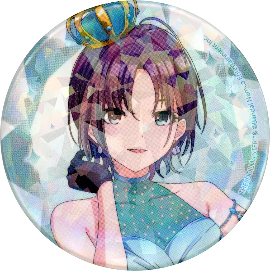 浅倉透(名前なし) 「アイドルマスター シャイニーカラーズ グッズフェア in ゲーマーズ 宝石人魚姫 ～jewel mermaid～ ホログラム缶バッジ 01/宝石人魚ver.(描き下ろしイラスト)」