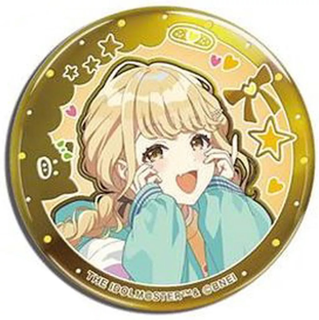 藤田ことね(手描きデコ風デザイン) 「学園アイドルマスター 金バッジ Vol.1」