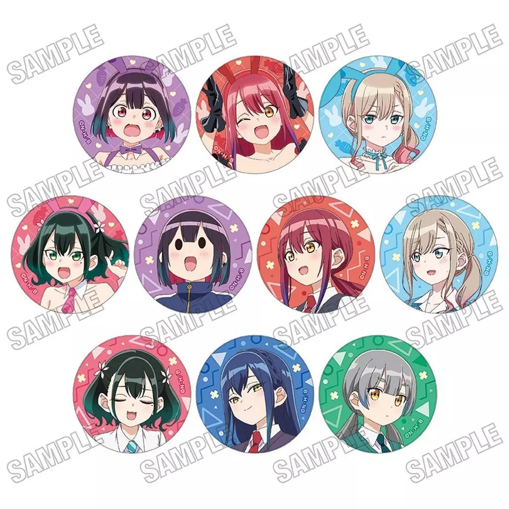 全10種セット 「TVアニメ ばっどがーる POP UP SHOP 缶バッジコレクション」