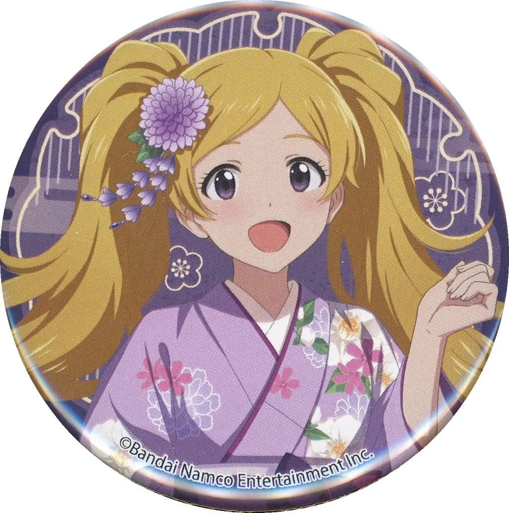 エミリースチュアート 「アイドルマスター ミリオンライブ! POP UP SHOP in 有楽町マルイ 和紙風カンバッジ 着物 ver.」