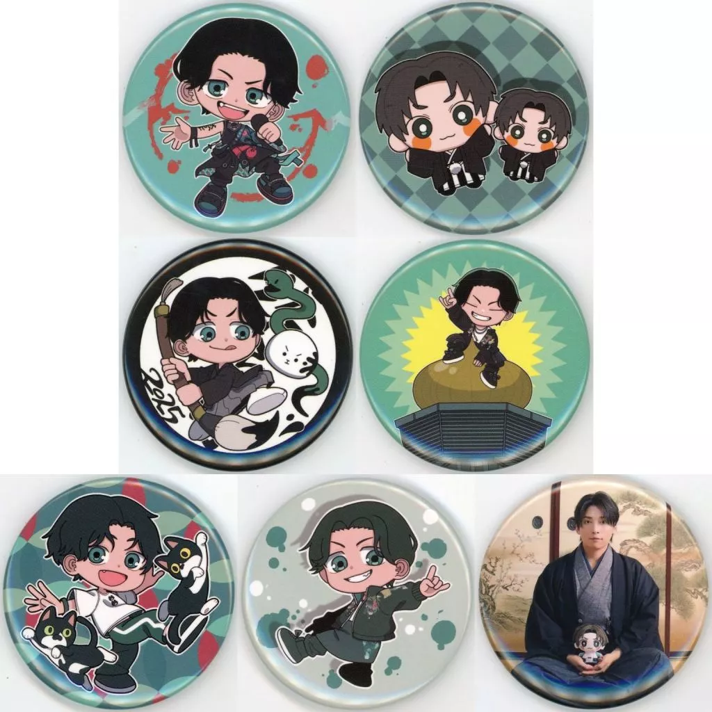 Gero 缶バッジ　さようなら、武道館 駿河屋 -<中古>全7種セット Gero 缶バッジ 「さようなら、武道館」 缶