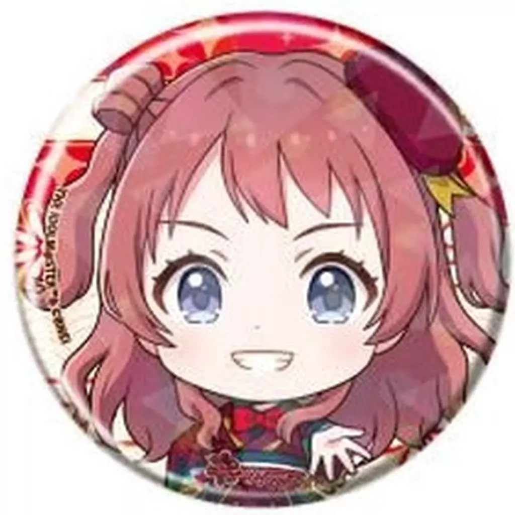 花海咲季 「アイドルマスターシリーズ 伊勢・鳥羽・志摩をぐるっと巡る! THE ISE-SHIM＠STER ホログラム缶バッジ(学園アイドルマスター/ミニキャライラスト)」