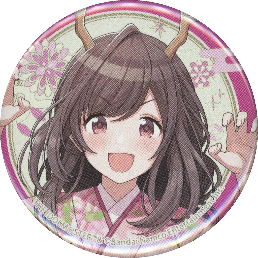 月岡恋鐘 「アイドルマスター シャイニーカラーズ 百鬼夜行 POP UP SHOP in 有楽町マルイ カンバッジ 百鬼夜行ver.」