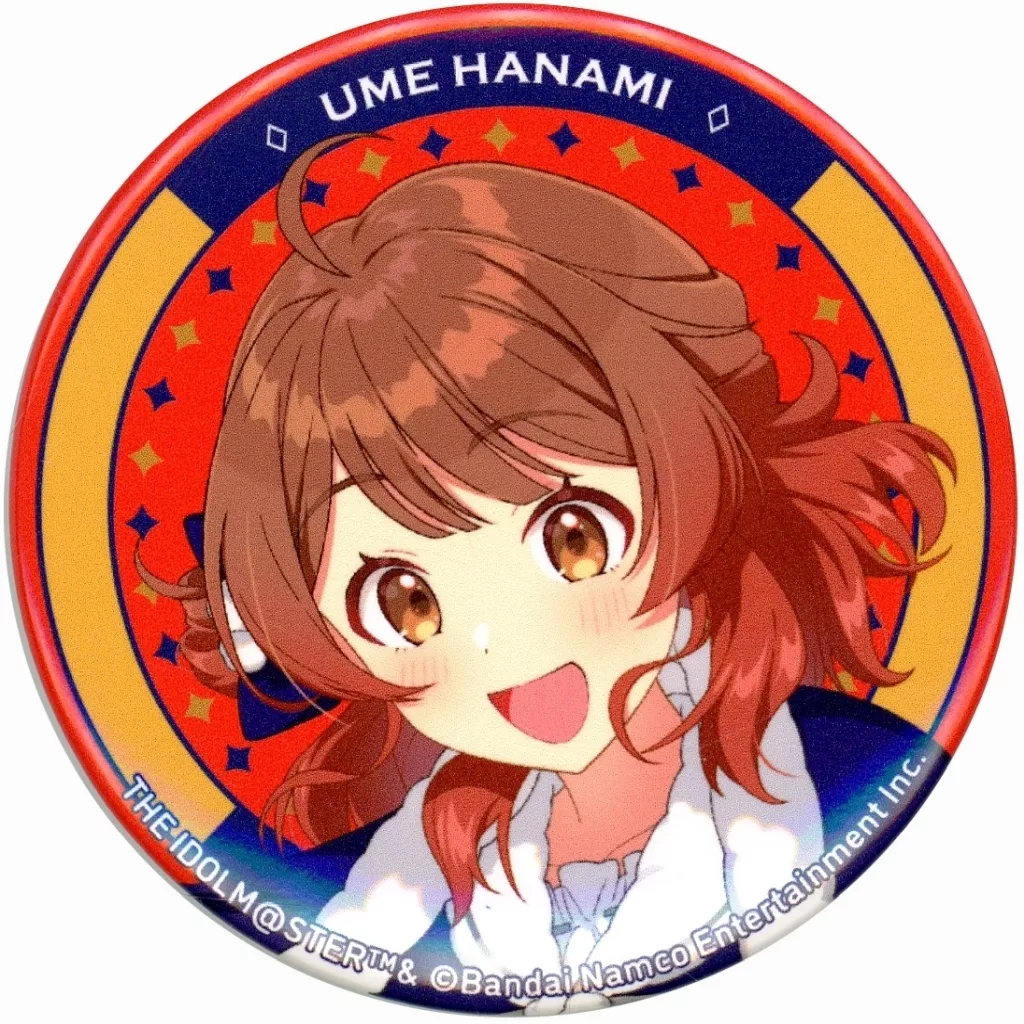 花海佑芽 「学園アイドルマスター×横浜・八景島シーパラダイス 初星パラダイス 描き下ろし缶バッジ」