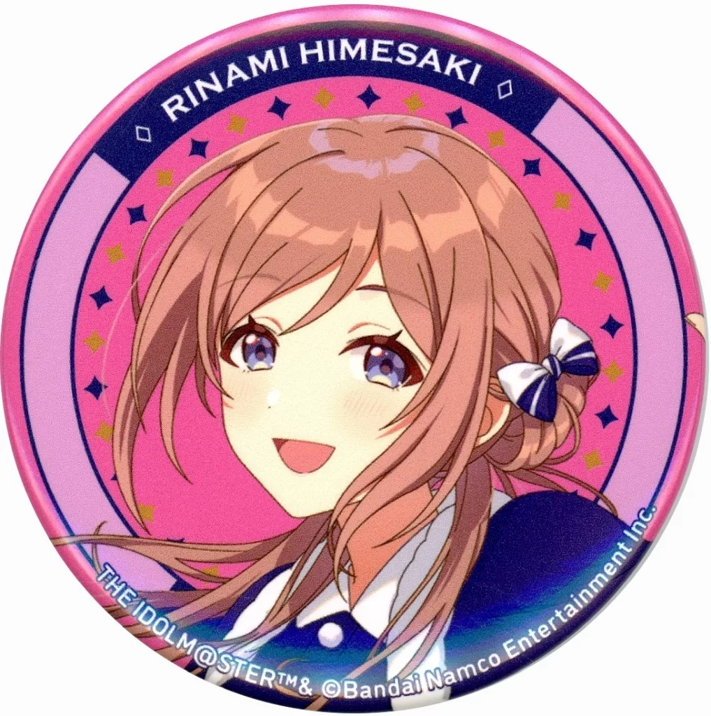 姫崎莉波 「学園アイドルマスター×横浜・八景島シーパラダイス 初星パラダイス 描き下ろし缶バッジ」