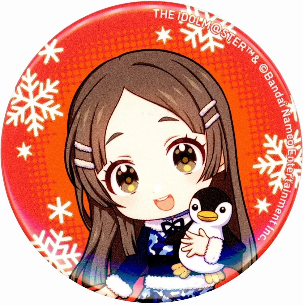 倉本千奈 「学園アイドルマスター×横浜・八景島シーパラダイス 初星パラダイス ミニキャラ缶バッジ」