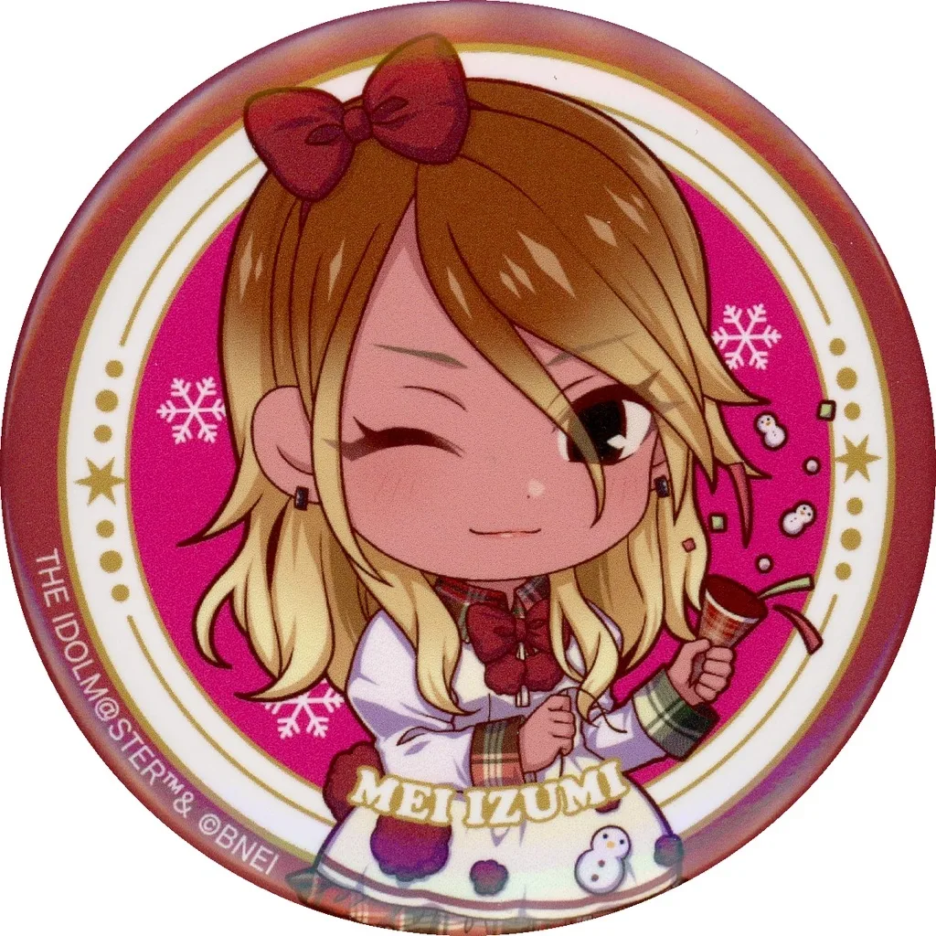 和泉愛依 「アイドルマスター シャイニーカラーズ×アトフェス 狭山スキー場のスノー・マジック! トレーディング缶バッジ(ミニキャラ)」
