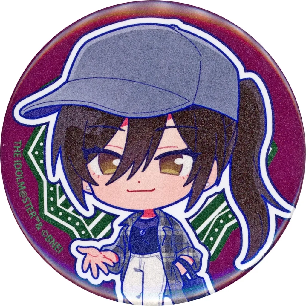 白瀬咲耶 「アイドルマスター シャイニーカラーズ×HMV＆BOOKS POP UP SHOP ～Our Shiny Journey～ 缶バッジ(57mm/ミニキャラ)」