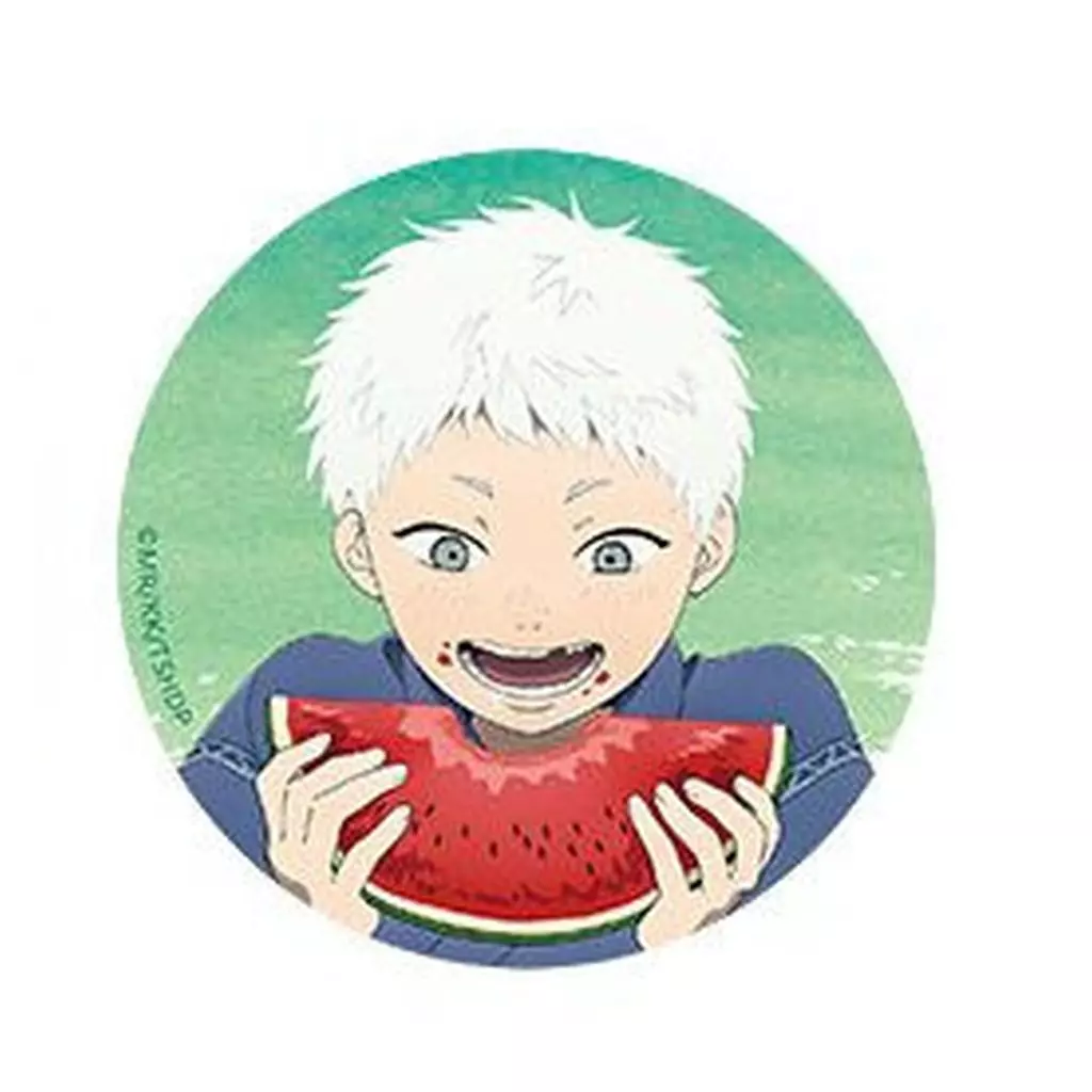 バッジ・ビンズ　ヒカル(スイカ/等身) 「光が死んだ夏 トレーディング缶バッジ 夏の日シリーズ」