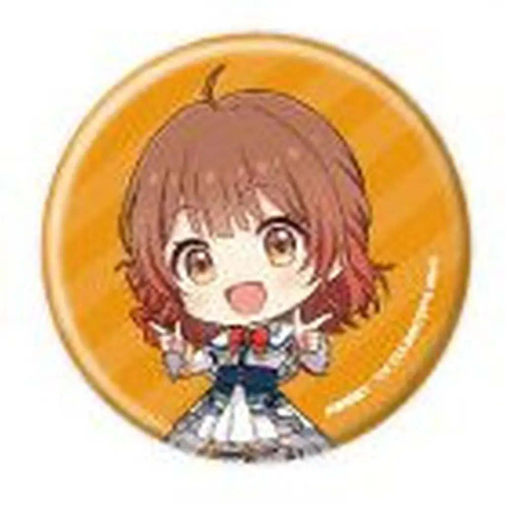 花海佑芽 「TR＠VEL MEDLEY!!!!!! with THE IDOLM＠STER Series～あなたの旅をプロデュースしちゃいマス♪～ JR東海×アイドルマスターシリーズ 缶バッジ(ミニキャラ) BOX2(学園アイドルマスター)」