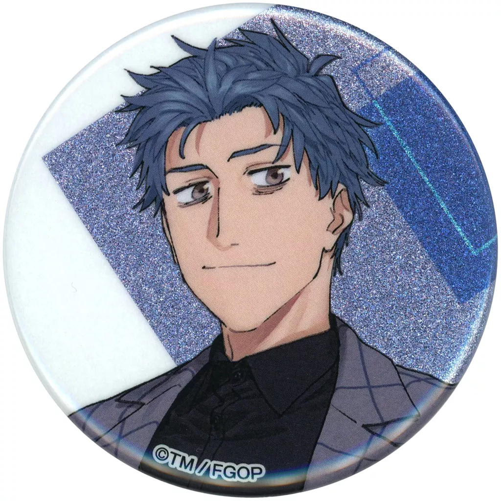 FGO ローソン グリッター 缶バッジ 斎藤一 FGO 10th 駿河屋 -<中古>セイバー/斎藤一 「Fate/Grand Order×ローソン FGO 10th