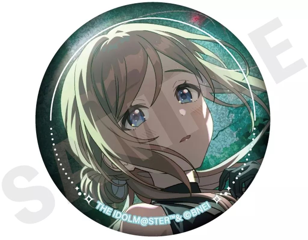 姫崎莉波(A) 「学園アイドルマスター ～favorite series～ トレーディンググリッター缶バッジ Howling over the World ver.」