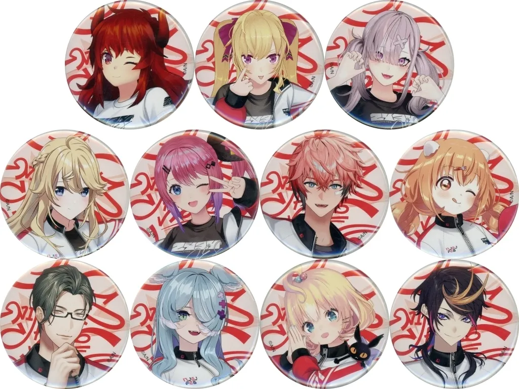 にじフェス2026 レッドB 缶バッジ まとめ売り にじフェス2026 クラスジャージ缶バッジ レッドB - メルカリ