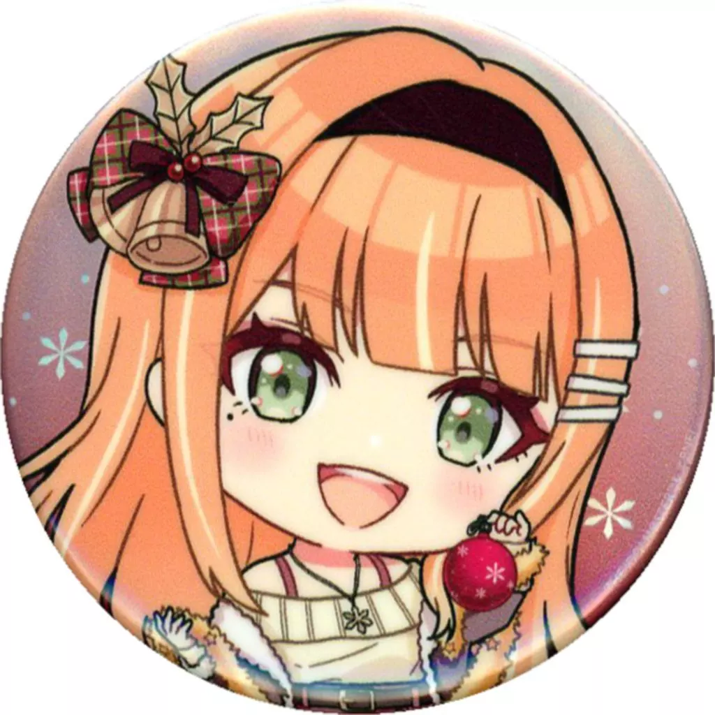 紫雲清夏(サンタ) 「学園アイドルマスター fete de Noel POP UP STORE トレーディングホログラムデフォルメ缶バッジA」