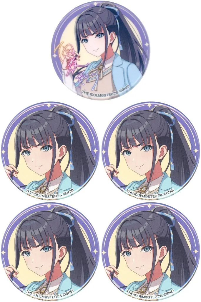 雨夜燕 缶バッジ5個セット 「学園アイドルマスター×ローソン」 Loppi・HMV限定