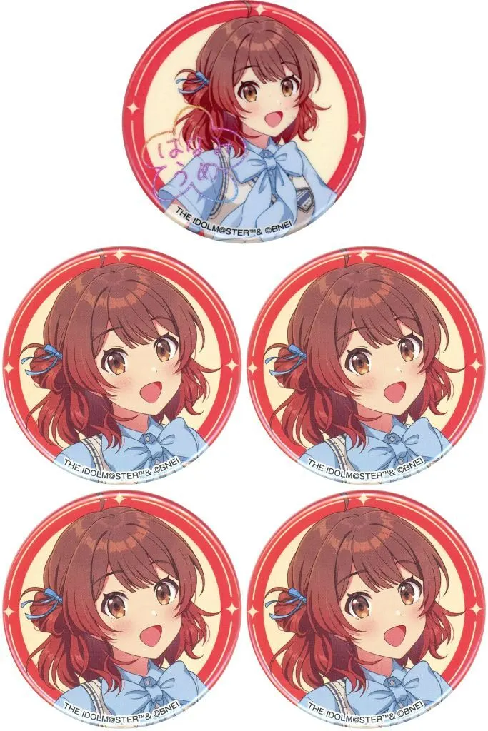 花海佑芽 缶バッジ5個セット 「学園アイドルマスター×ローソン」 Loppi・HMV限定