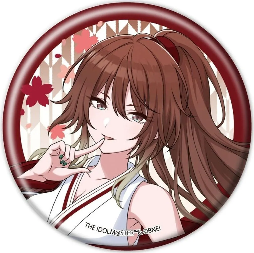 緋田美琴(名前なし) 「アイドルマスター シャイニーカラーズ POP UP SHOP ～舞姫彩華～ 缶バッジ(描き下ろしイラスト)」