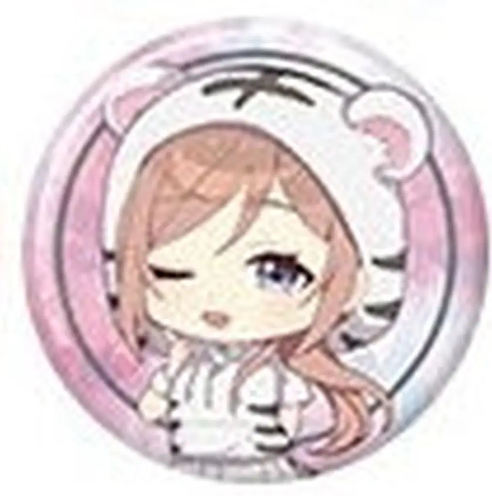 姫崎莉波 「学園アイドルマスター×東武動物公園 トレーディングミニキャラホロ缶バッジ ホワイトタイガーver.」