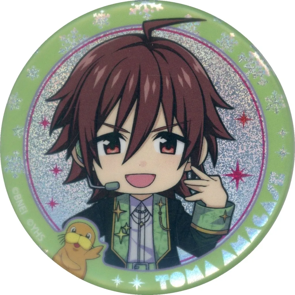 天ヶ瀬冬馬 「アイドルマスター SideM 315 WINTER PASSION Final!! GIRAGIRA★缶バッジ【A】」