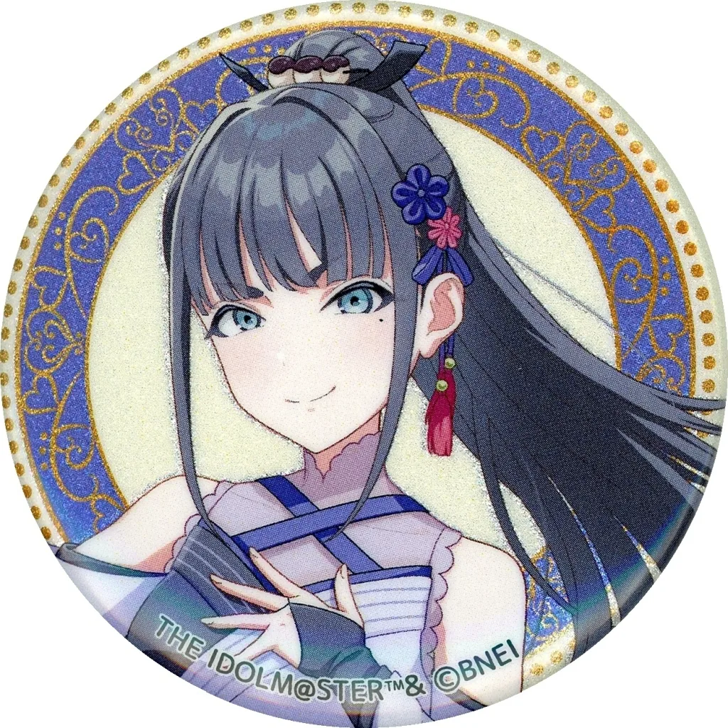 雨夜燕 「学園アイドルマスター×Chugai Grace Cafe トレーディンググリッター缶バッジ スイーツver.」