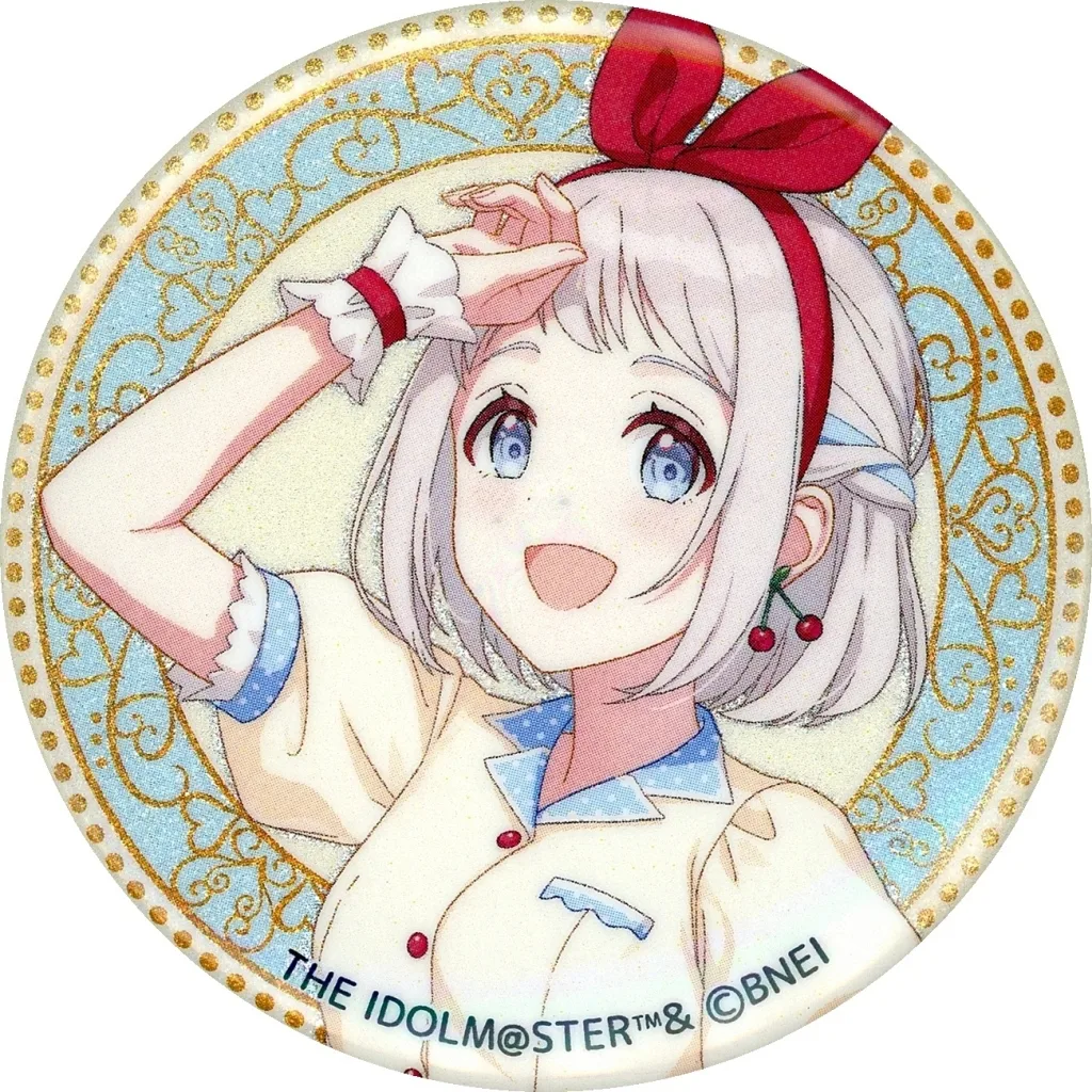 葛城リーリヤ 「学園アイドルマスター×Chugai Grace Cafe トレーディンググリッター缶バッジ スイーツver.」