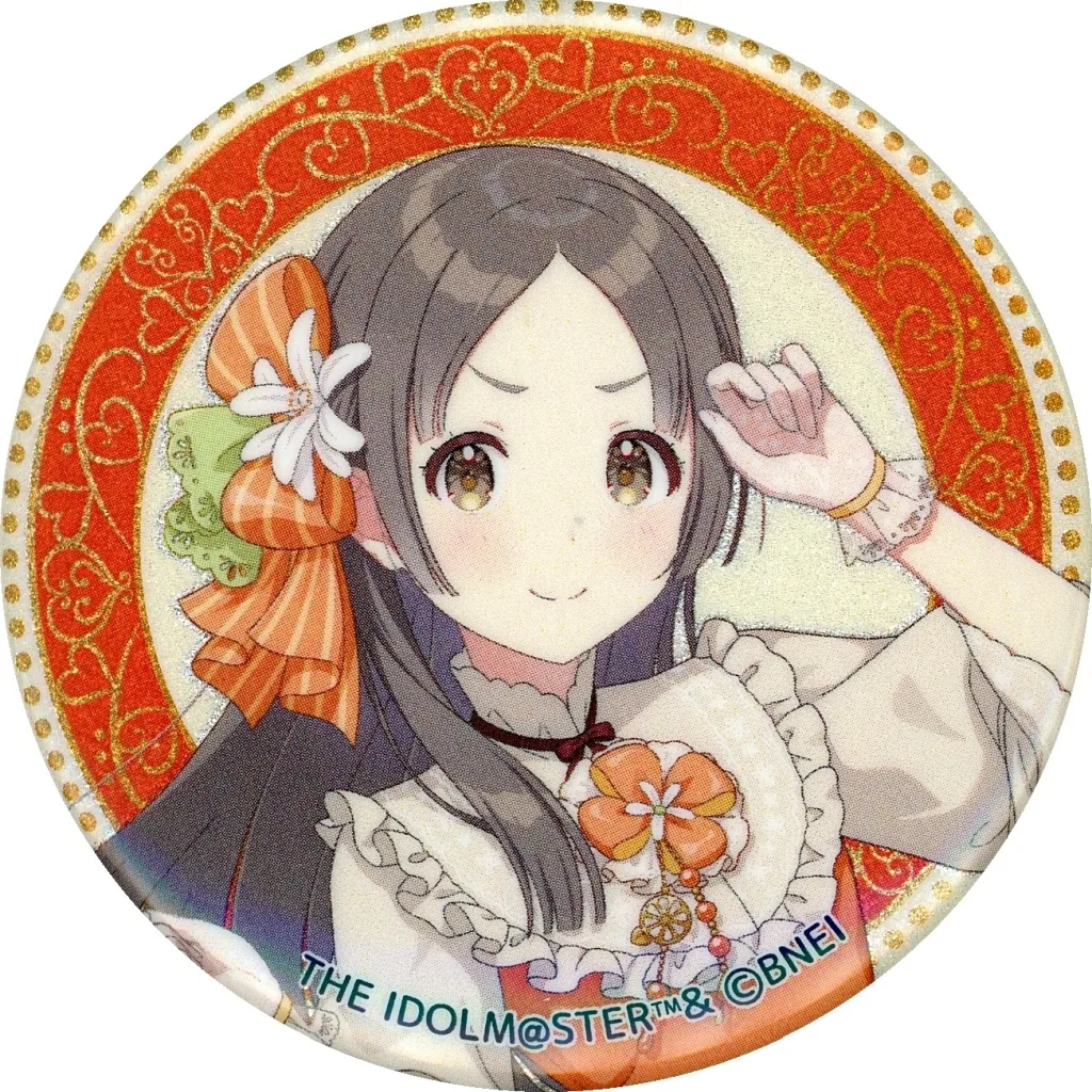 倉本千奈 「学園アイドルマスター×Chugai Grace Cafe トレーディンググリッター缶バッジ スイーツver.」