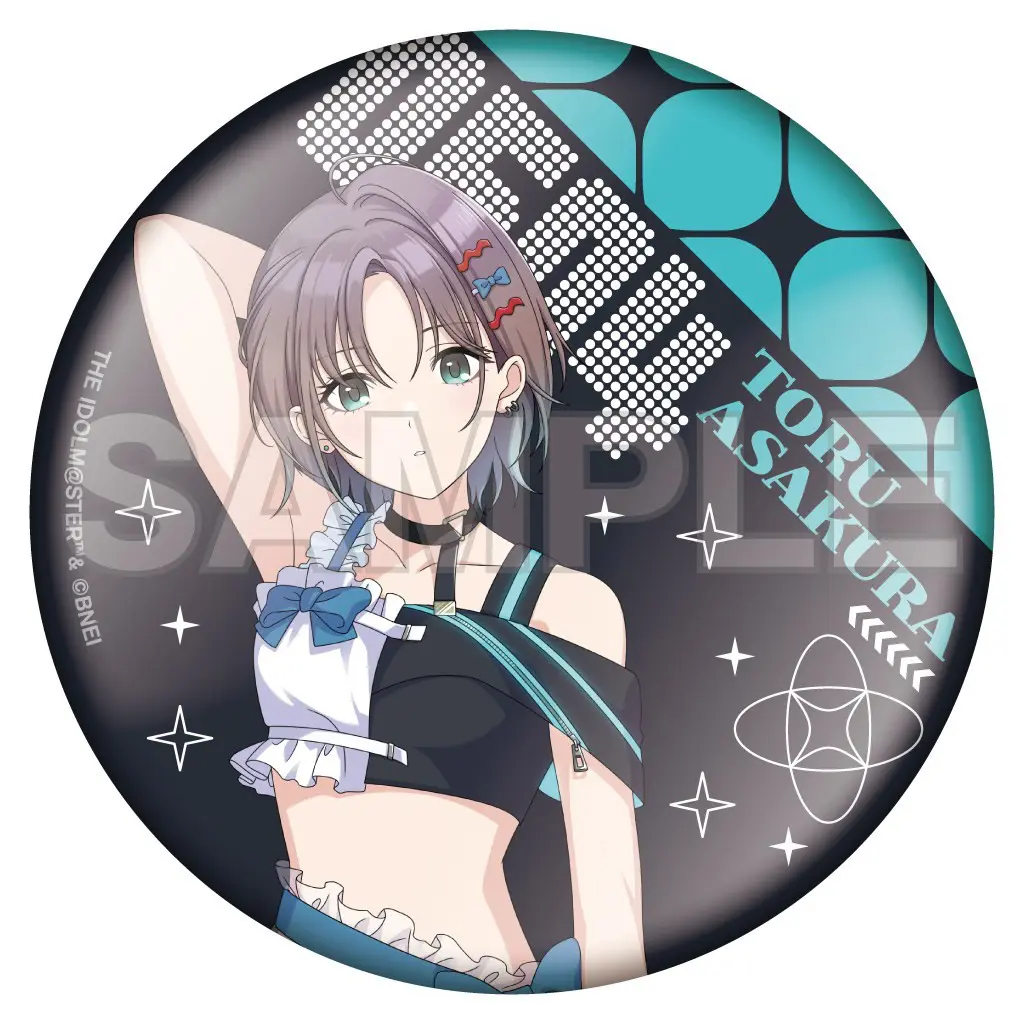 浅倉透(上半身) トレーディング缶バッジ 「NTTドコモ×アイドルマスター シャイニーカラーズ POP UP SHOP in コトブキヤ秋葉原館」