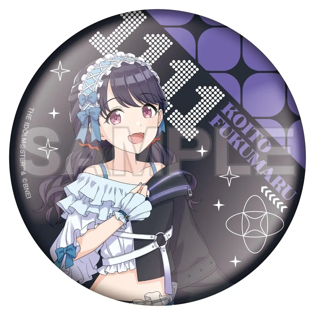 福丸小糸(上半身) トレーディング缶バッジ 「NTTドコモ×アイドルマスター シャイニーカラーズ POP UP SHOP in コトブキヤ秋葉原館」