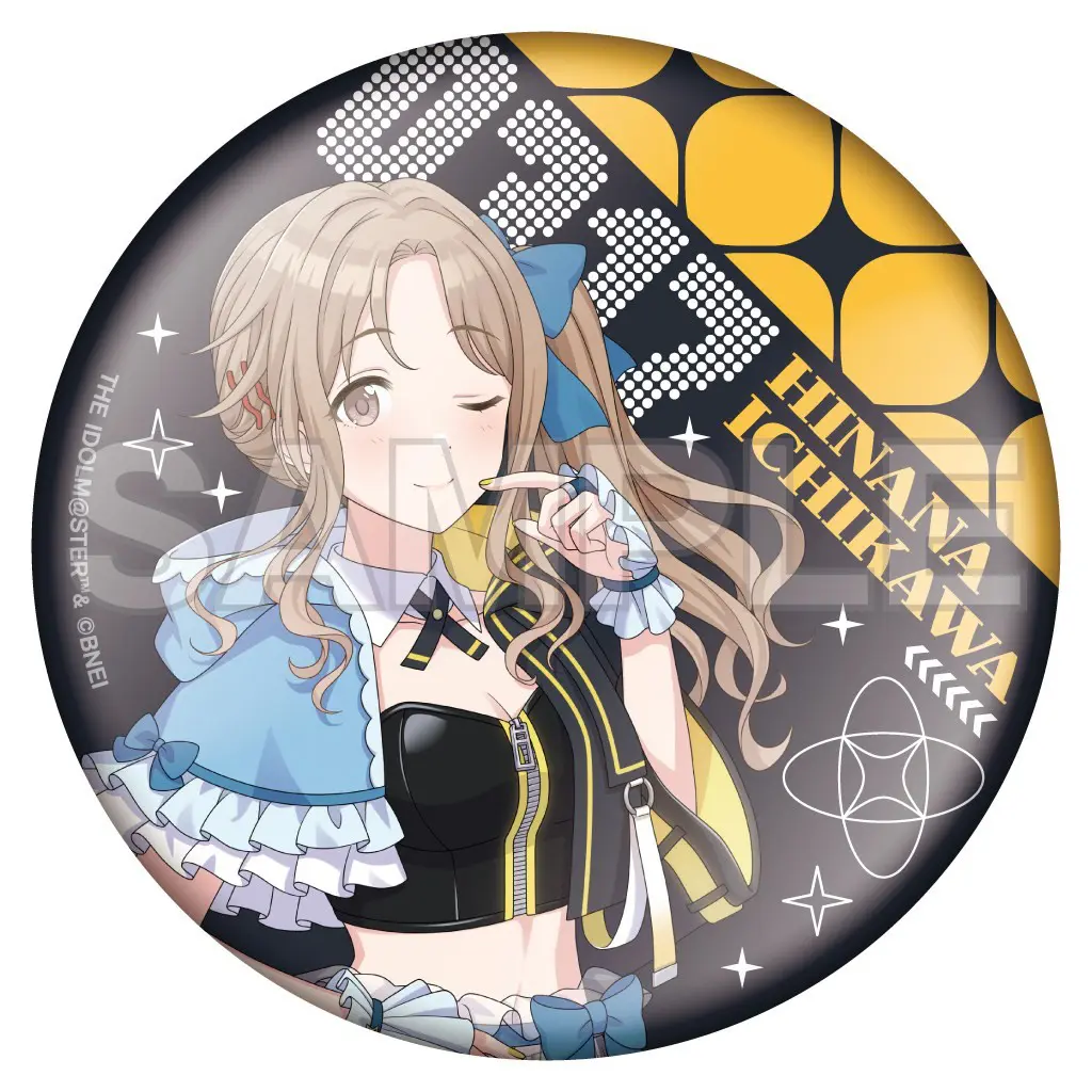 市川雛菜(上半身) トレーディング缶バッジ 「NTTドコモ×アイドルマスター シャイニーカラーズ POP UP SHOP in コトブキヤ秋葉原館」