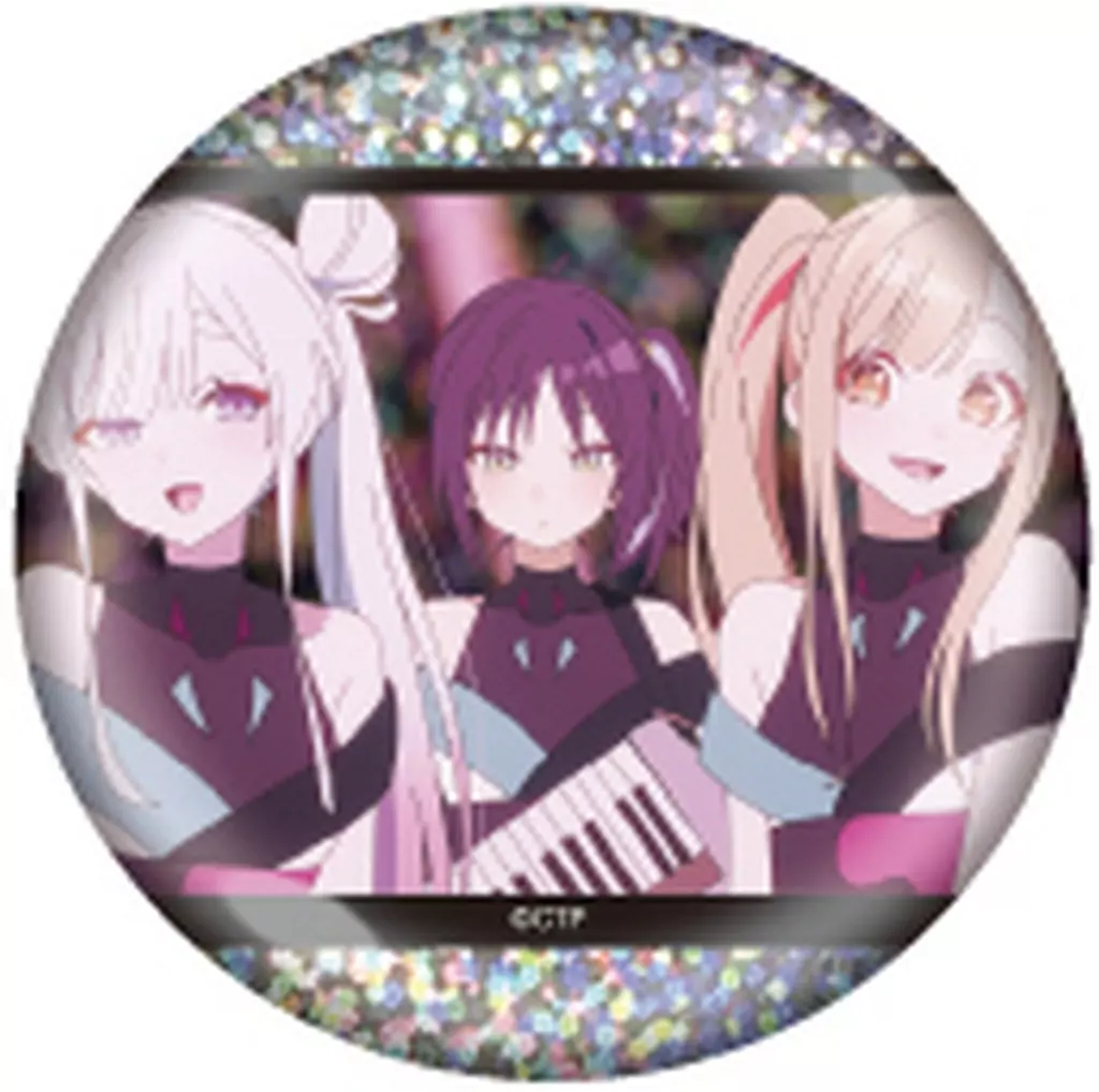 かぐや&酒寄彩葉&月見ヤチヨ 「超かぐや姫! トレーディングホログラム缶バッジ」