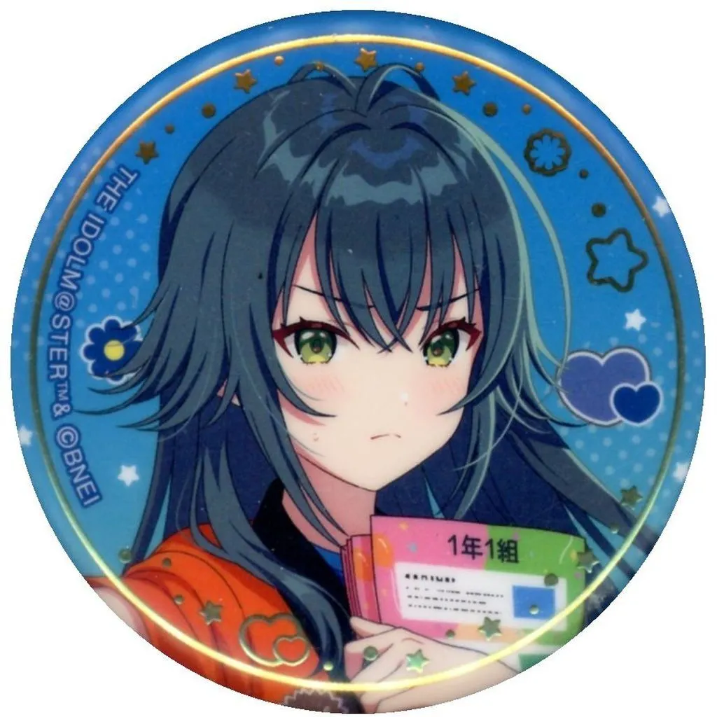 月村手毬 箔押し缶バッジ 初星文化祭フェア 「学園アイドルマスター」