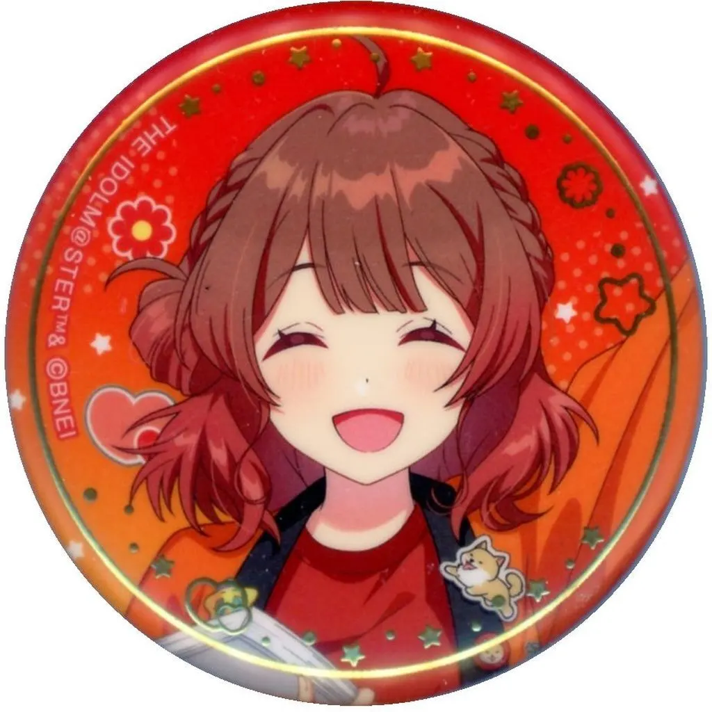 花海佑芽 箔押し缶バッジ 初星文化祭フェア 「学園アイドルマスター」
