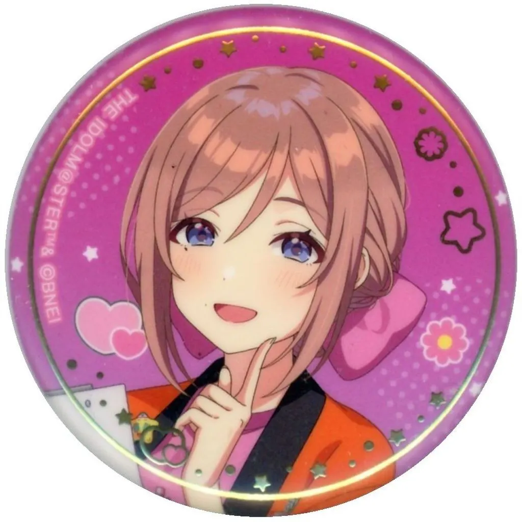 姫崎莉波 箔押し缶バッジ 初星文化祭フェア 「学園アイドルマスター」