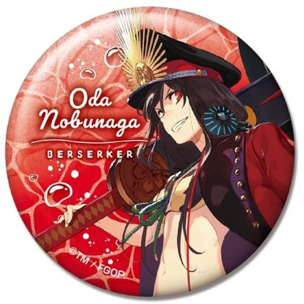 FGO Fate/GrandOrder グリッターCANバッジ 織田信長 38個 駿河屋 -<中古>バーサーカー/織田信長 「グリッターCANバッジ Fate