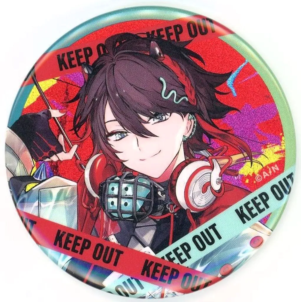 三枝明那 stunmode 缶バッジ 駿河屋 -<中古>三枝明那(SD) 「バーチャルYouTuber にじさんじ