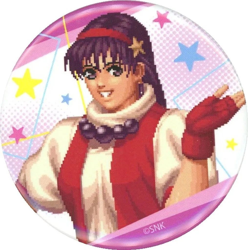 駿河屋 -<中古>麻宮アテナD 勝利場面缶バッジ 「くじコレ SNK 麻宮