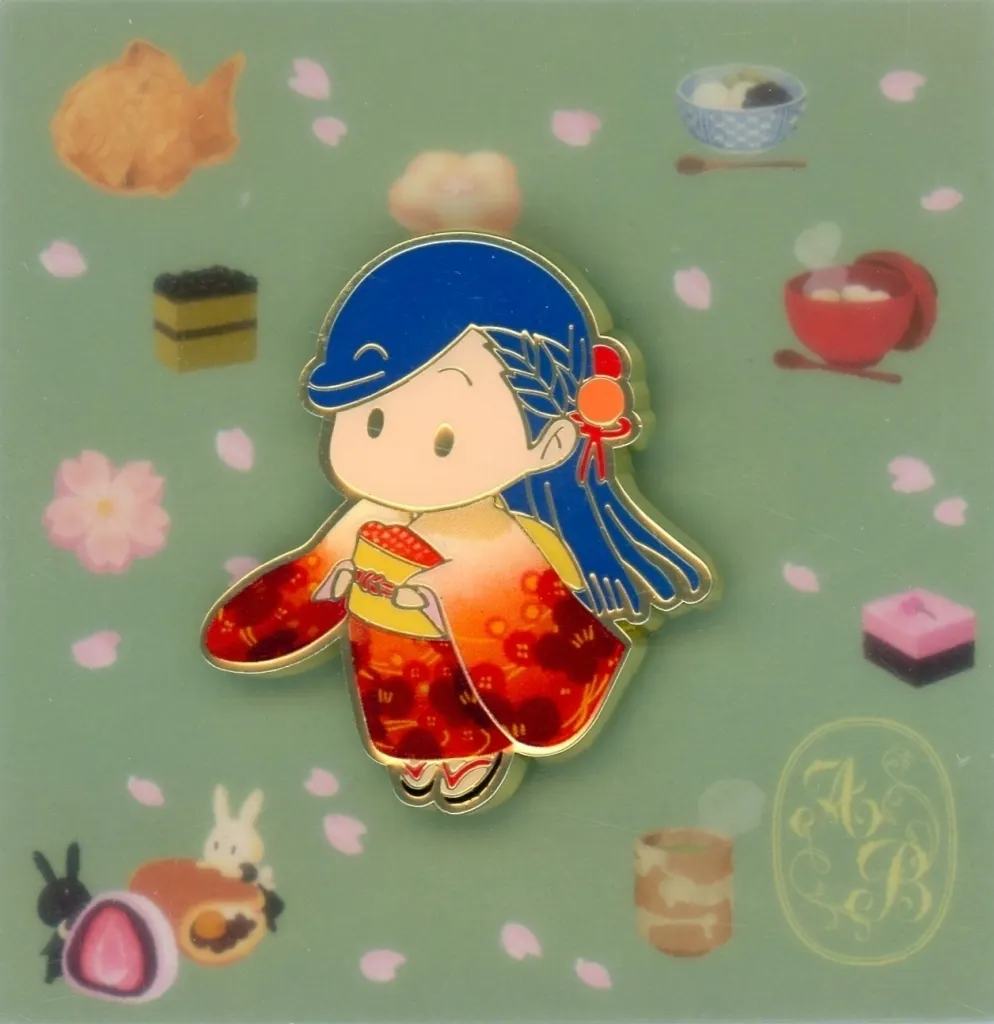ミニマイン　ピンバッジ　領主の養女展　限定　お花見　イースター 本好きの下剋上 ミニマインピンバッジ（お花見） - TOブックス