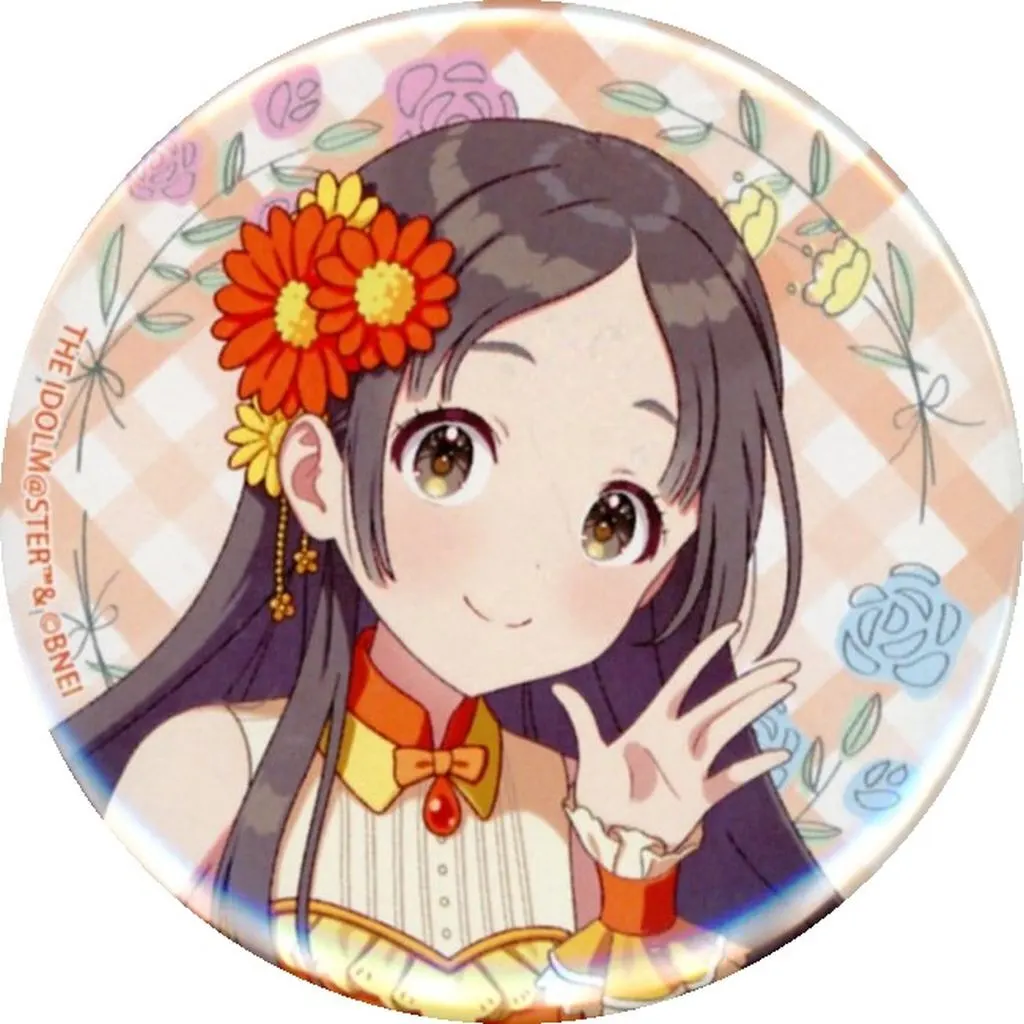 倉本千奈 「学園アイドルマスター×HANA・BIYORI カンバッジ floral dress ver.」
